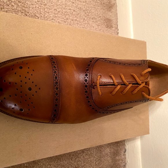 Clarks Oliver Limit Tan Leather Mens 9M main image 9